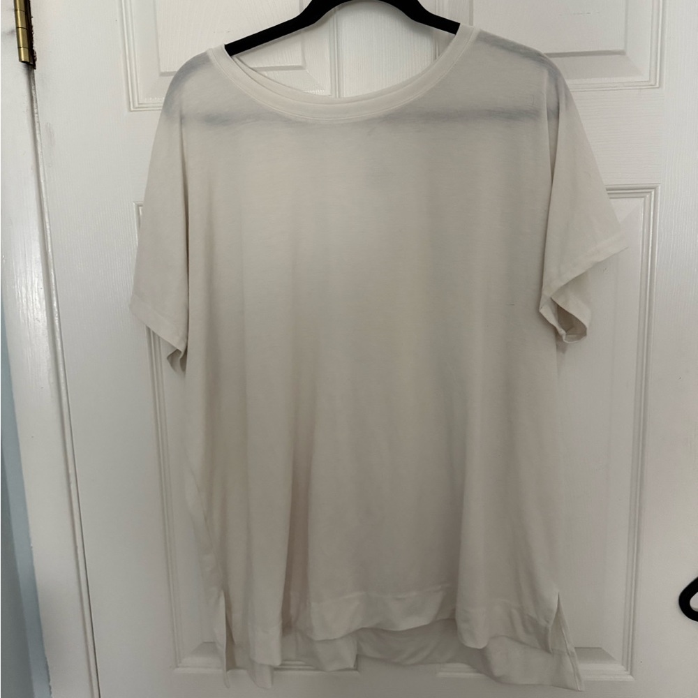 All in Motion White Women's Workout Top